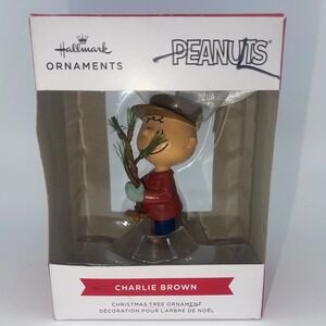 Hallmark PEANUTS Charlie Brown Christmas Tree Ornament Decoration 2022
